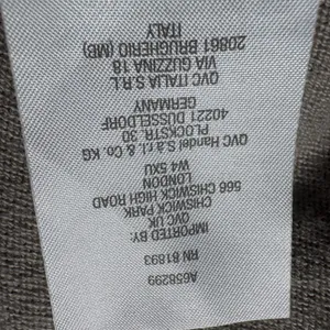 d&co Signature Women's Taupe Knit Sweater Long Sleeve‎ Oversized V-Neck L thumbnail 5