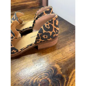 Lucky Brand Leopard Print‎ Side Cutout Ankle Boots Size 10 thumbnail 7