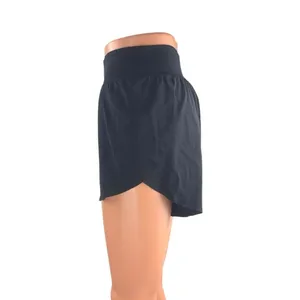 Crzyoga Women's Black High Rise Workout Running Gym Athletic Mini Short Size S thumbnail 2