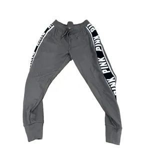 Victoria's Secret PINK Women's Gray Skinny Track Sweatpants Size M thumbnail 3