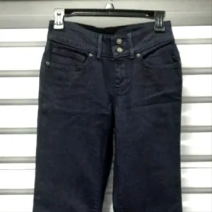 Patagonia Womens Bootcut Jeans Size 25 Dark Wash Blue Western Coastal Cowgirl thumbnail 5