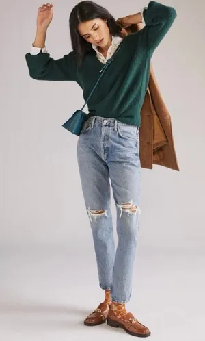 Agolde‎ Distressed Jeans thumbnail 1