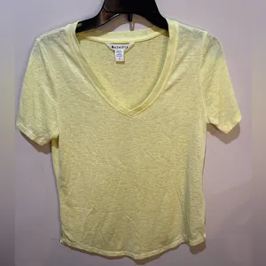 Athleta Breezy‎ Scoop V Neck Tee Sz S thumbnail 2