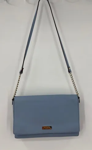 kate spade Light Blue Leather Chain Strap Crossbody thumbnail 1