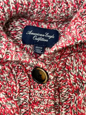 American Eagle Poncho Cardigan Sweater XXS thumbnail 3