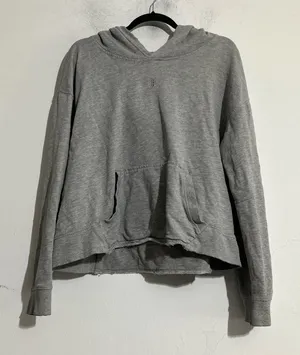 Free People Movement All Sport Hoodie Logo Heather Grey Casual Loungewear Cozy thumbnail 1