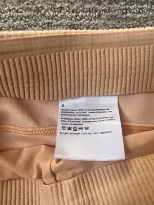 Lululemon Ribbed softstreme short thumbnail 3