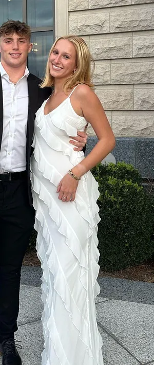 Altar'd State Dress White Maxi thumbnail 2