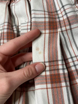 Plaid Pleated Mini Skirt White / Burgundy XS thumbnail 5