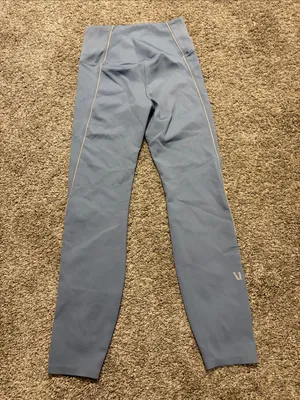Vuori Women’s Evolve Lunar Blue Athletic Leggings Small thumbnail 7