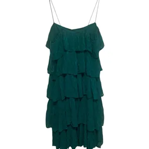 Anthropologie Blue tiered Midi dress size XL NWT thumbnail 4
