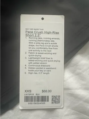 Lululemon Pace Crush Shorts thumbnail 4