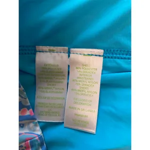 Lilly Pulitzer Luxletic Skort Skirt Size 12 Activewear Golf Tennis Blue Pink thumbnail 7