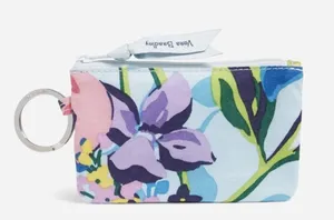 Vera Bradley NIP Zip ID Case Marian Floral Signature Cotton. thumbnail 1