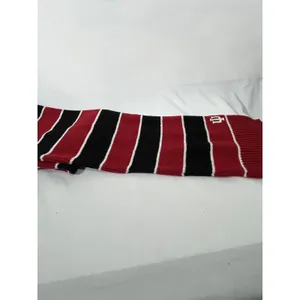 Indiana Hoosiers IU‎ Striped Knit Scarf One Size Fits All Team Red Black White thumbnail 2