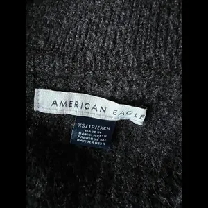 American Eagle X-Small Dark Gray Oversized Sweater thumbnail 5