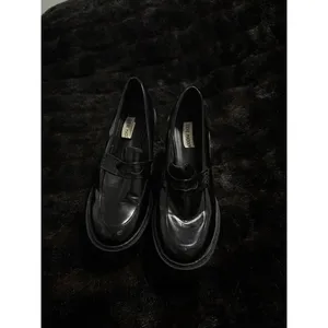 Steve Madden Kassidy Platform Chunky Loafers 9.5 Shoes Patent Leather Penny Loaf thumbnail 2