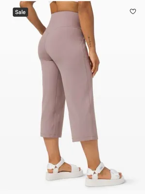 lululemon athletica Align Wide Leg Crop - Violet Verbena thumbnail 2