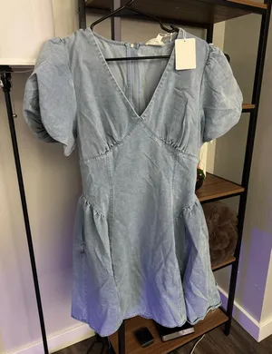 Denim dress Size L thumbnail 1