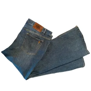 Frye Mid-Rise Split Hem Flare Denim Blue Jean size 22W thumbnail 3