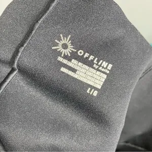 Offline by Aerie black real mextra hi-rise 7/8 leggings long‎ inseam size large thumbnail 7