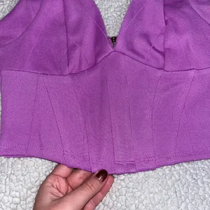 Crop Tank Purple Size M thumbnail 4