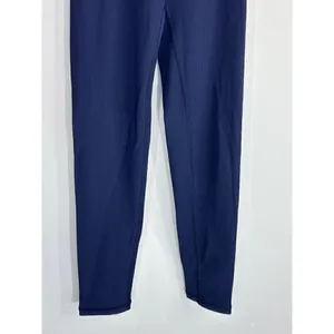 Offline By Aerie 7/8 Hi Rise Navy Blue‎ Ribbed Legging SMALL NWT thumbnail 3