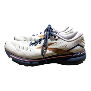 Brooks Ghost 15 Running Shoes Grey Pink Copper 9.5M thumbnail 2