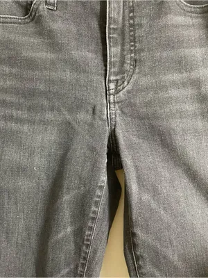 J.Crew Vintage Slim Straight Jeans Women’s 28 Charcoal Black Ankle Crop thumbnail 5