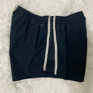 Nike Dri-Fit Women Blue Athletic Brief Lined Running Shorts Pants. Size-Large. thumbnail 3
