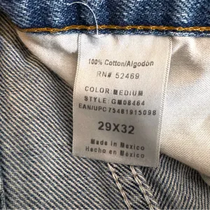 G George jeans, size 29x32 Blue thumbnail 7