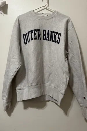 outer banks crew neck Gray Size M thumbnail 1