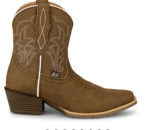 Justin Boots Women’s Brown Cowgirl Boots thumbnail 1