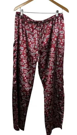 NFL for Her San Francisco 49ers Red Silky Pajama Pants size XL thumbnail 1