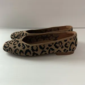 Vivaia Women's Animal Print Sq Toe Business Casual Travel Comfort Walking Margot thumbnail 8