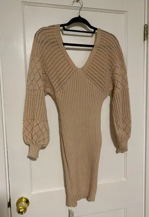 Crochet Mini Dress thumbnail 2