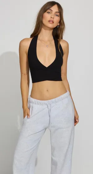 Garage Halter Wrap Top thumbnail 1