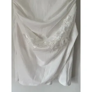 NWOT Lulus Divine Sensation White 3D Embroidered Strapless Mini Dress Size Large thumbnail 7