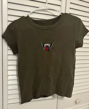 brown vintage top thumbnail 1
