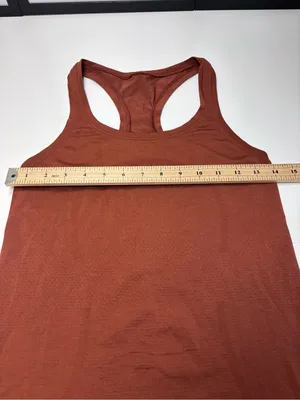 Lululemon Swiftly Tech Racerback Tank Top Autumn Terracotta Burnt Orange Shade thumbnail 4