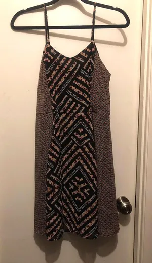 Xhilaration Patterned Dress thumbnail 1