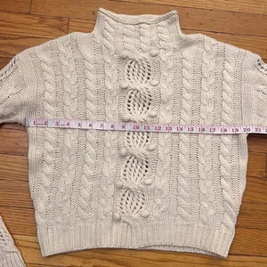 parisian collection handcrafted with love sweater size M/L‎ thumbnail 5