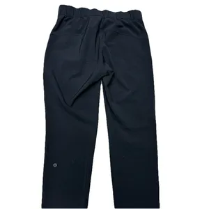 Lululemon On The Fly Jogger Black High Rise Size 6 Stretch Comfort Yoga‎ thumbnail 2