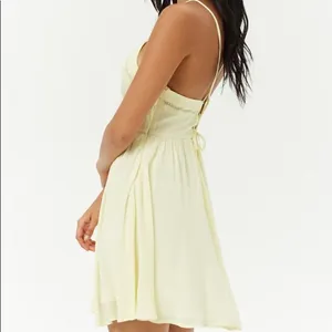 ✨ Women's Yellow Lace-up Skater Dress✨ thumbnail 3
