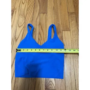 Lululemon Align Nulu Tank Top in Poolside Blue Size 2 thumbnail 4