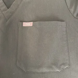 FIGS Women's green/Gray Katarina top sz s‎ thumbnail 3
