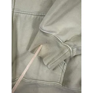 TNA Cozy AF Fleece Zip Up Hoodie Sweatshirt‎ Beige Casual Comfort Size 2 thumbnail 5