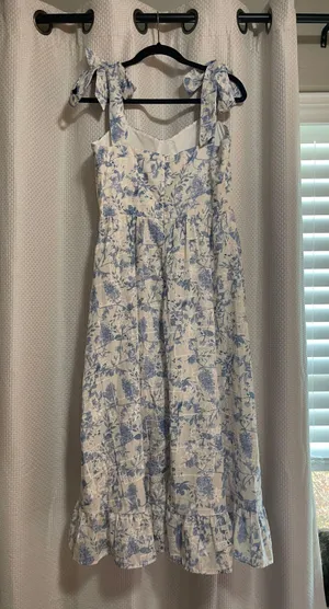 Blue & White Dress thumbnail 7