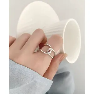 NEW Knot‎ Ring, 925 Sterling Silver Adjustable thumbnail 3