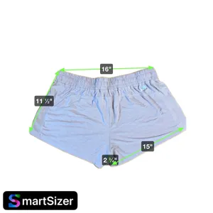 Under Armour Women's‎ XL Blue Athletic Gym Shorts Tie Closure Activewear thumbnail 3